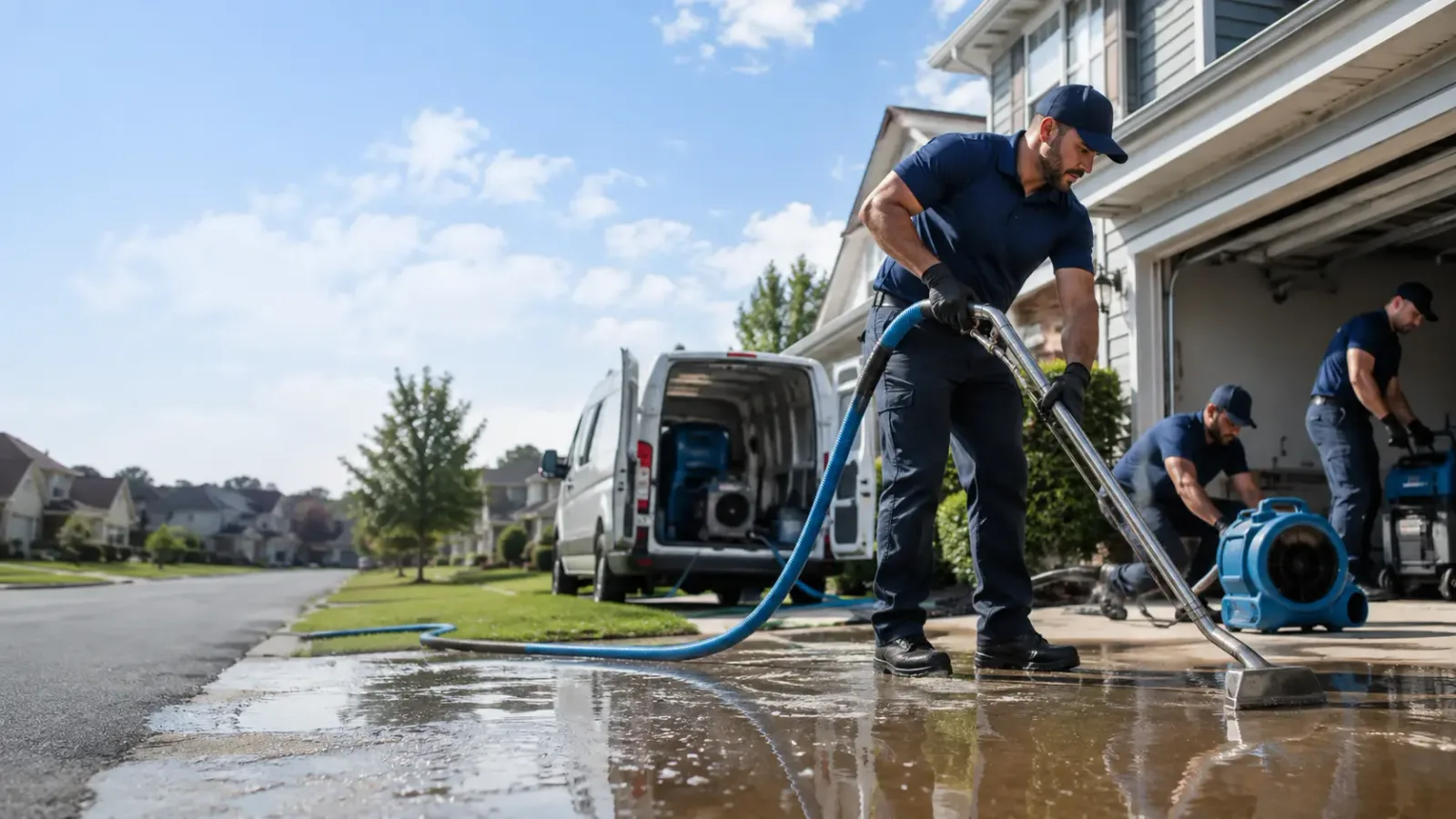 Flood Damage Restoration in Arcanum, OH
